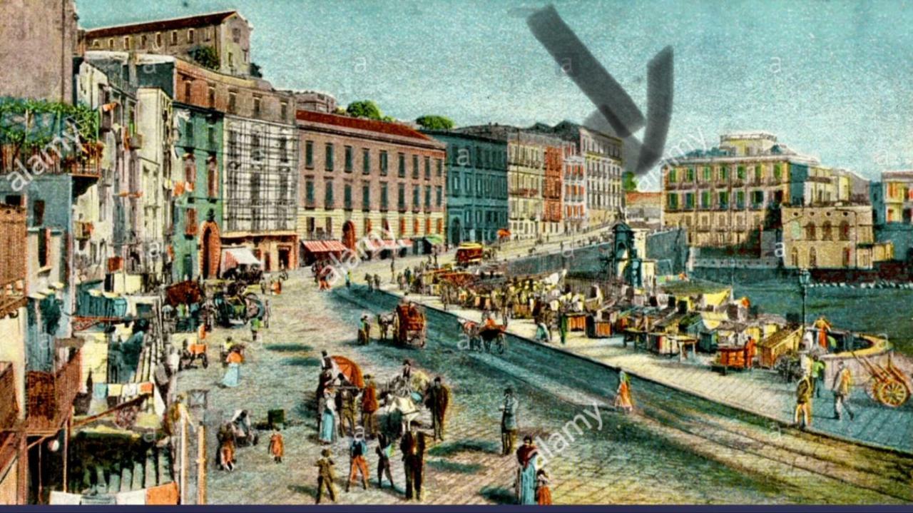 Borgo Santa Lucia Apartment Napoli Eksteriør bilde